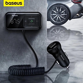 Mua Bộ tẩu sạc Baseus T Typed S-16 Wireless MP3 Car Charge đa năng trên xe hơi - hàng chính hãng