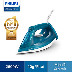 Bàn Ủi Hơi Nước PHILIPS DST3040 /70 |2600w|hơi phun tăng cường 200g - Hàng Chính Hãng