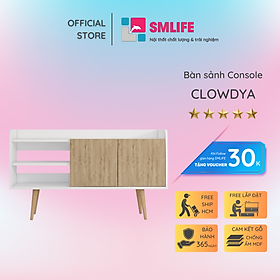 Mua Bàn sảnh ra vào gỗ hiện đại SMLIFE Clowdya