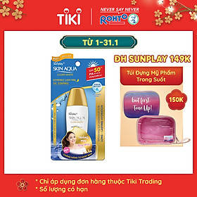 Sữa Chống Nắng Hằng Ngày Dưỡng Trắng Sunplay Skin Aqua Clear White SPF 50+, PA++++ (25g)
