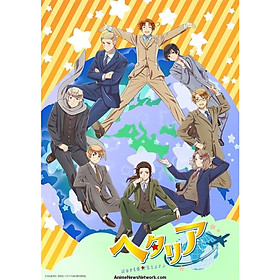 Poster 8 tấm A4 Hetalia Axis Power anime tranh treo album ảnh in hình đẹp (MẪU GIAO NGẪU NHIÊN)