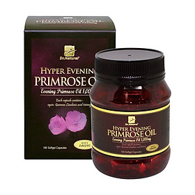 Thực Phẩm Chức Năng Hyper Evening Primrose Oil 180 viên– Viên Uống Bổ Sung Nội Tiết Tố Nữ