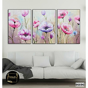 Bộ 3 Tranh Treo Tường Vintage Decor & in theo yêu cầu - Halo Decor