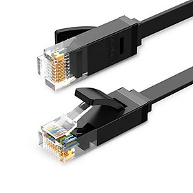 Mua Ugreen UG50182NW102TK 30M cáp mạng dẹt Cat6 26AWG CCA Gigabit UTP LAN màu đen - HÀNG CHÍNH HÃNG