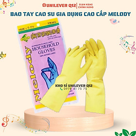 Găng tay bao tay cao su gia dụng cao cấp Melody