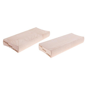 2 Pieces Radius Sanding Block For Guitar Bass Fret Leveling Luthier Tool