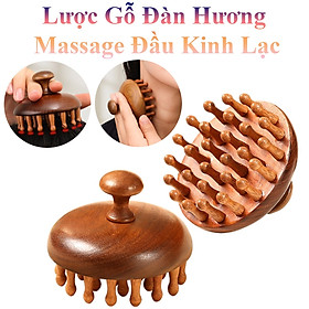 Lược Gỗ Đàn Hương Massage Đầu Alizz Al-14677