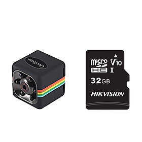 Mini DVR Camera HD Car Camcorder 1080P Video Recorder W/Memory Card