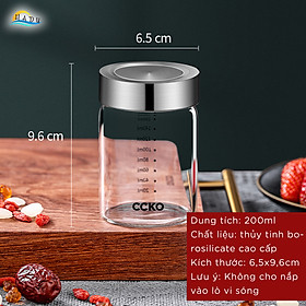 Mua Hũ Chưng Yến Đựng Sữa Chua 100ml 150ml 200ml Thủy Tinh Nắp Inox 304 Cao Cấp Đạt Chất Lượng Đức CCKO