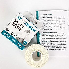 Băng vải y tế thể thao STARBALM 100% Viscose SST