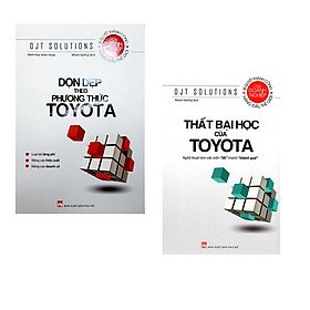 [Download Sách] Combo Dọn Dẹp Theo Phương Thức Toyota + Thất Bại Học Của Toyota