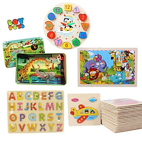Combo đồ chơi giáo dục Montessori phát triển kĩ năng khéo léo và kích