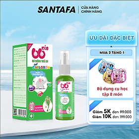 Xịt rơ miệng BBNIE - Làm sạch và bảo vệ khoang miệng và lưỡi cho bé, ngăn ngừa tình trạng sâu răng - Chai 40ml