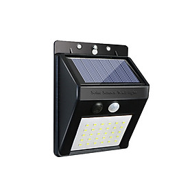 Đèn LED Cảm Biến Chuyển Động 30 Led Sân Vườn Năng Lượng Mặt Trời (Kháng Nước)