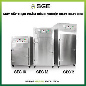 Máy Sấy Công Nghiệp Khay Xoay Tròn Loại 10 Khay Gec10. Hàng Chính Hãng Sge Thailand. Máy Dùng Sấy Thực Phẩm Số Lượng Lớn, Phù Hợp Hộ Kinh Doanh, Nhà Hàng, Sản Xuất Công Nghiệp