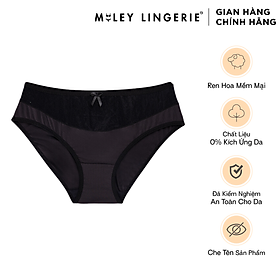 Quần Lót Nữ Dáng Bikini Thun Lạnh Phối Ren Active Miley Lingerie FMM_34