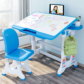 Mua Bộ bàn ghế học sinh chống gù  chống cận ASBK2152  mặt bàn tùy chỉnh góc nghiêng thông minh
