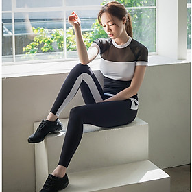 Bộ Đồ Tập Yoga, Gym Nữ Cao Cấp, Form Chất Đẹp Chuẩn Dáng - LUX97