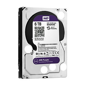 Mua Ổ cứng HDD WD 6TB Purple WD60PURZ - Hàng Chính Hãng