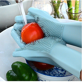Mua GĂNG TAY HỖ TRỢ RỬA CHÉN SIÊU SẠCH CHẤT LIỆU SILICON AN TOÀN (Giao Hàng Mẫu Ngẫu Nhiên)