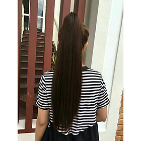 Tóc ngoặm thẵng hình thật