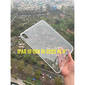 Ốp lưng dẻo trong suốt cho iPad 10 Gen 10 2022 10.9 inch