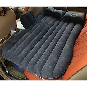 Giường đệm, nệm hơi thông minh du lịch cho ôtô, xe hơi + Kèm bơm điện, vòi bơm đa năng