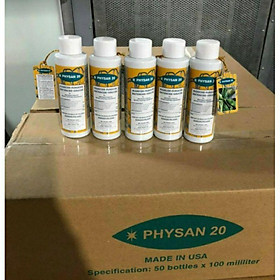 Physan 20 chuyên diệt thối nhũn, chống rộng rêu, sát khuẩn chai 100ml (Mỹ)