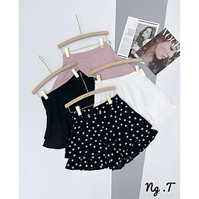 Short vải lụa 4 màu. Size S M L