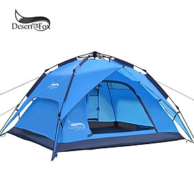 Lều cắm trại tự bung 2 lớp 3-4 người Desert&Fox DF-S022 Automatic Tent