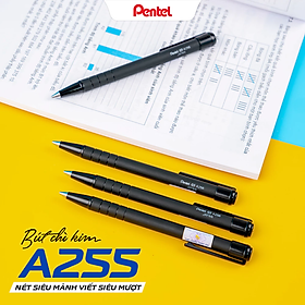 Bút chì kim bấm Pentel A255 ngòi 0.5mm chắc chắn bền đẹp nhỏ gọn tiện dụng
