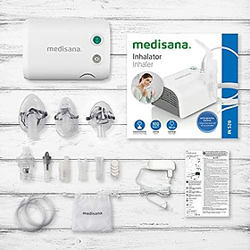 MÁY XÔNG MŨI HỌNG MEDISANA IN520 KÈM RỬA MŨI