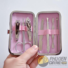 Bộ hộp dụng cụ làm móng 7 món nhỏ gọn