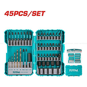 BỘ 45 MŨI SIẾT VÍT TOTAL TACSDL24502 - HÀNG CHÍNH HÃNG
