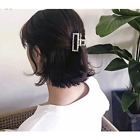 Kẹp tóc ngọc trai - kẹp gấp sau tóc