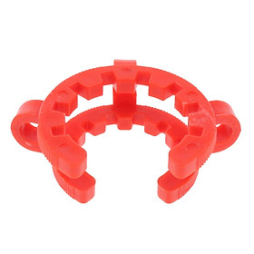 5pcs Polyacetal Keck Clamps Standard Taper Clips For Glass Ground 14-40 Mm