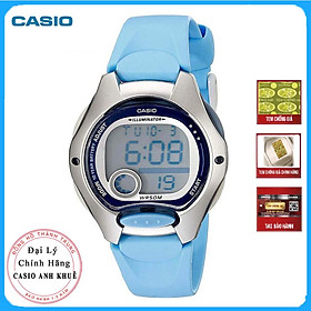 Hình ảnh Đồng hồ nữ dây nhựa Casio LW-200-2BVDF