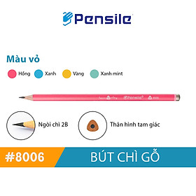 BÚT CHÌ GỖ 2B PENSILE 8006 MARVY UCHIDA PHÙ HỢP VIẾT - VẼ HỌC SINH, SINH VIÊN