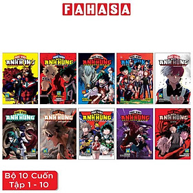 Combo Manga - My Hero Academia - Học Viện Siêu Anh Hùng: Tập 1 - 10 (Bộ 10 Tập)