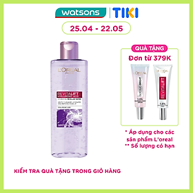 Nước Tẩy Trang L'Oreal Paris Giúp Căng Mịn Da Revitalift Hyaluronic Acid Micellar Water 400ml