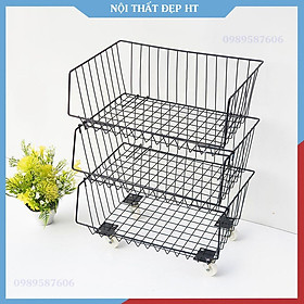 Kệ xếp tầng đa năng dùng để đồ dùng siêu tiện dụng, bền đẹp chắc chắn, tháo rời cất gọn khi không sử dụng