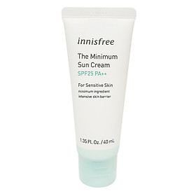 Kem Chống Nắng Innisfree The Minimum Sun Cream 40ml