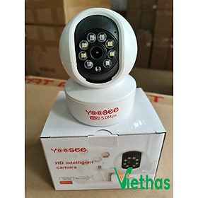 Camera Giám Sát IP Yoosee YS-2031 5.0MP, Không Râu Xoay 360 độ, Full HD Xem Đêm Có Màu – Hàng Chính Hãng