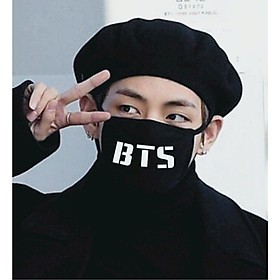Khẩu trang đen BTS