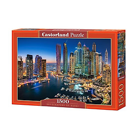 Xếp hình puzzle các tòa tháp chọc trời ở Dubai 1500 mảnh CASTORLAND C-151813