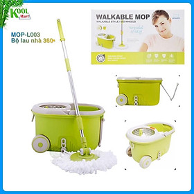 Mua BỘ LAU NHÀ XOAY TAY 360 ĐỘ - MOP-L003