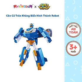 Đồ Chơi SUPERWINGS Căn Cứ Di Chuyển Trên Không Biến Hình Thành Robot