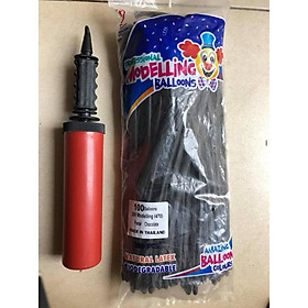 Combo 100 vỏ bóng vặn hình nghệ thuật kèm bơm tay
