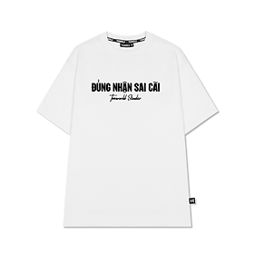 Áo Thun Local Brand Teeworld Đúng Nhận Sai Cãi Nam Nữ Form Rộng Unisex