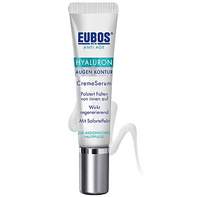 Kem Serum Chống Lão Hóa Vùng Mắt Eubos Anti-Age Hyaluron Eye Contour Cream Serum (15ml)